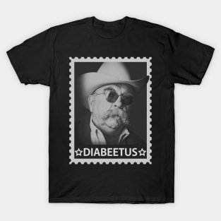 Diabeetus Stamp BW T-Shirt